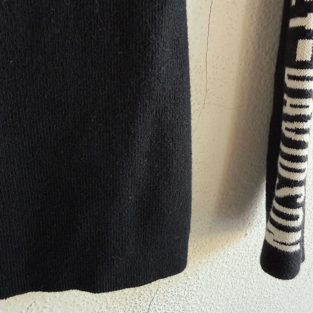 Harley Davidson Top Long Sleeve Knit Logo Tape Biker Sweater Biker Moto Small